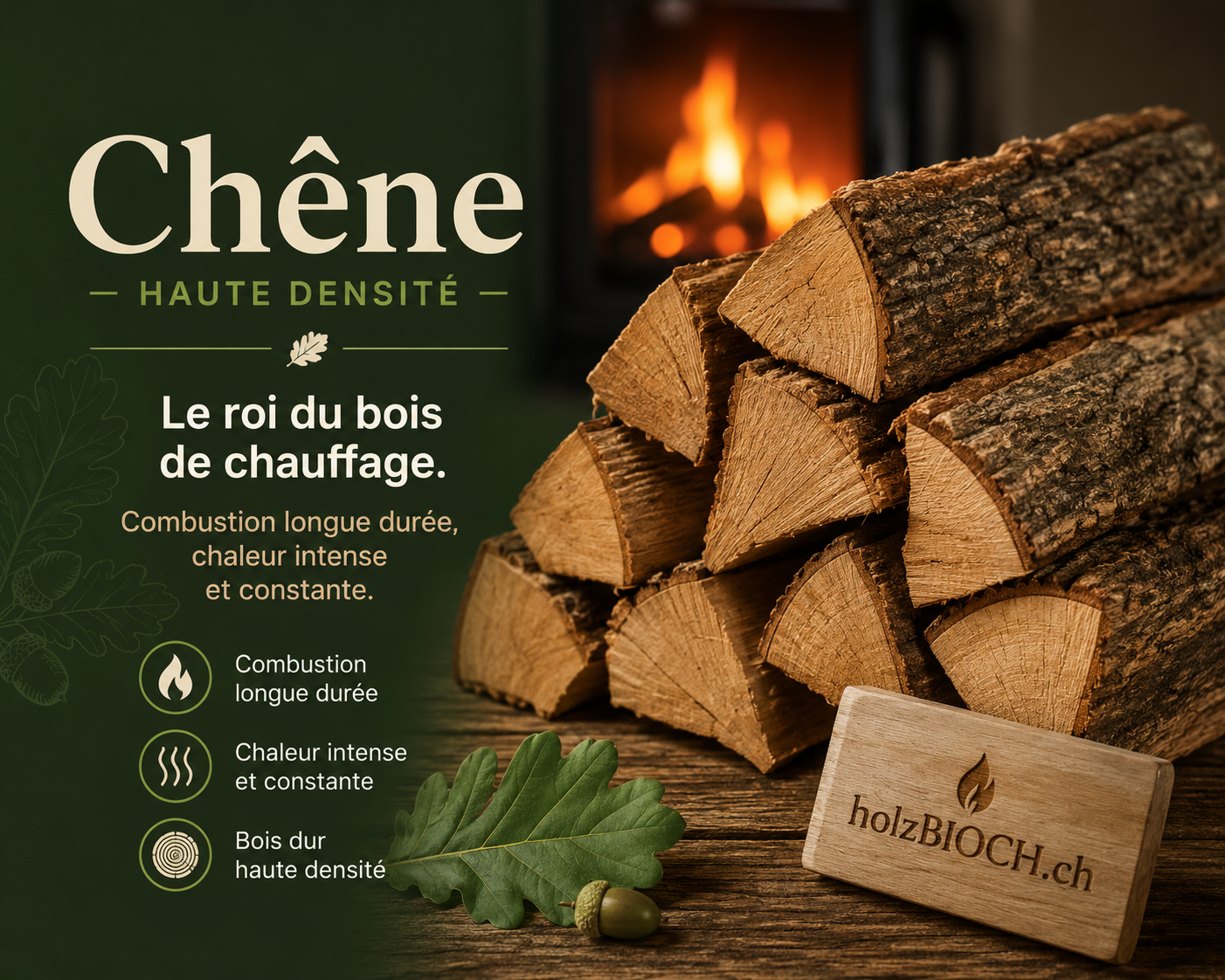 Bois de chêne