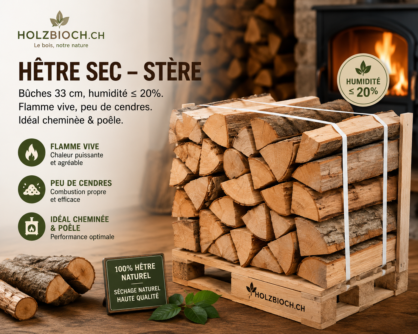 Bois de hêtre
