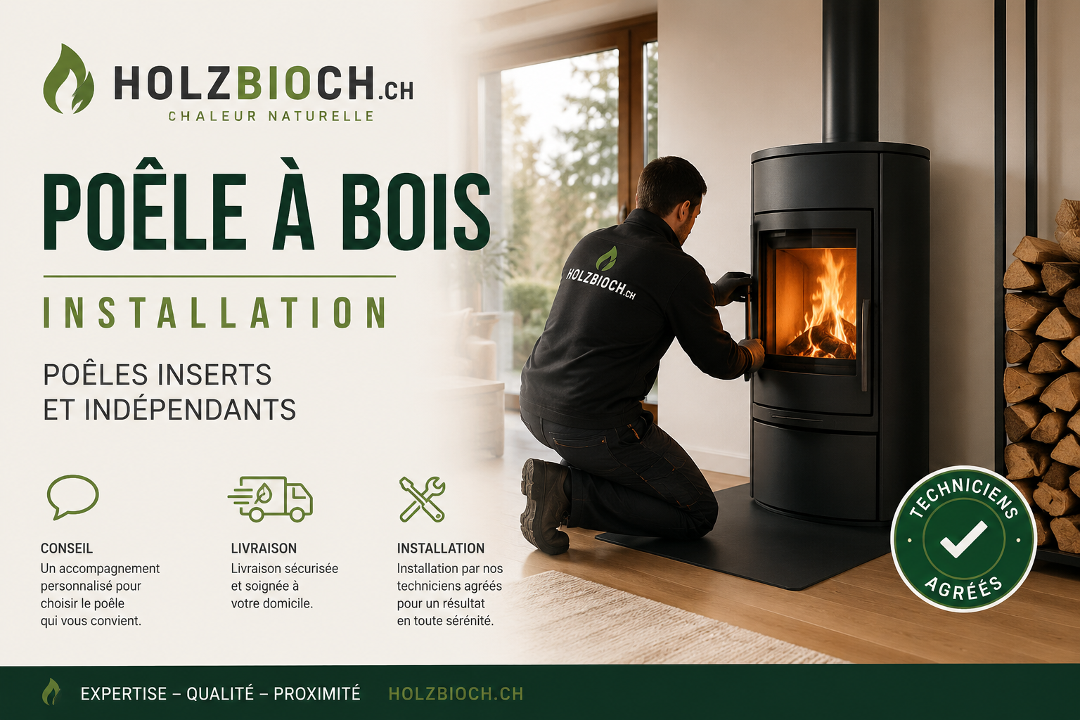 Poêle à bois